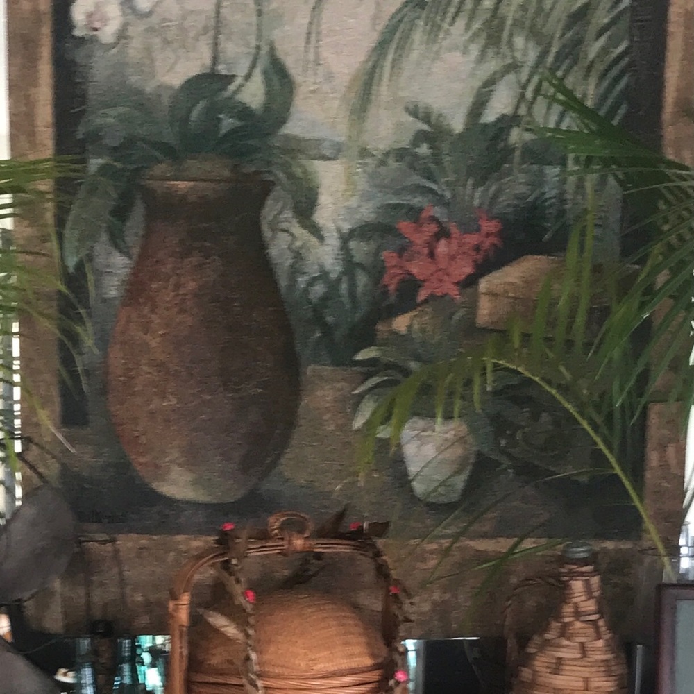 Innovative Design Group USA "Orchids In Paradise" Wall Hanging Signed Tapestry